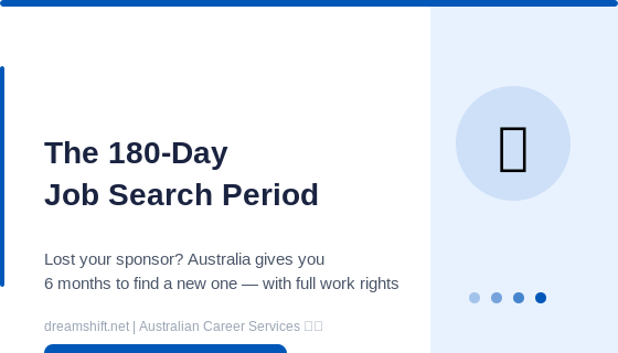 Australia SID Visa: The 180-Day Job Search Rule Explained (2026)