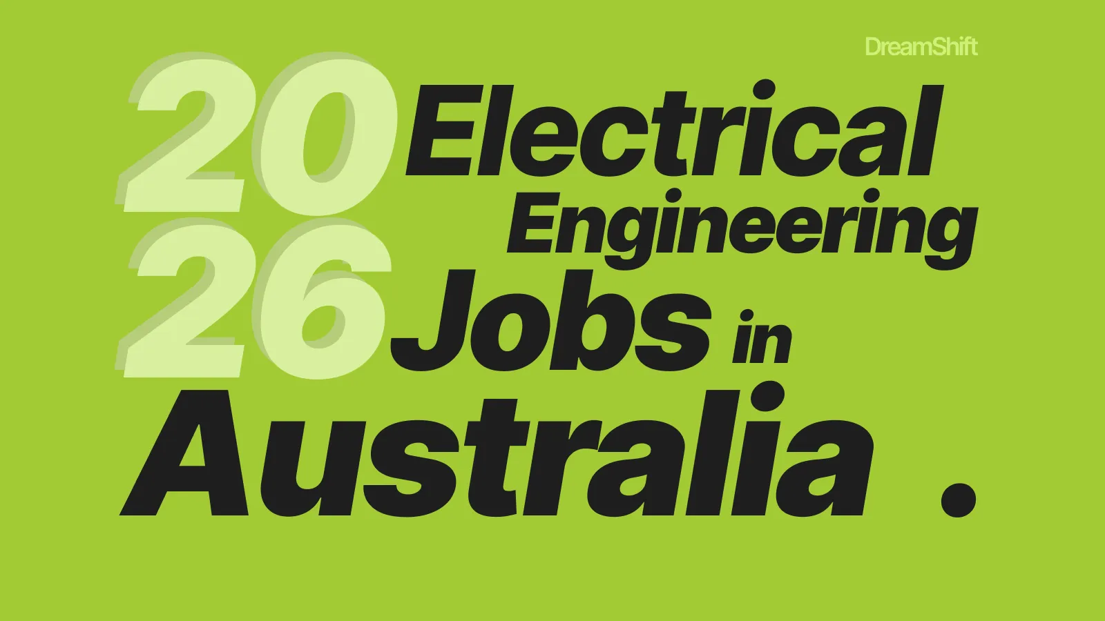 Electrical Engineering Job Market in Australia (2026 Data)